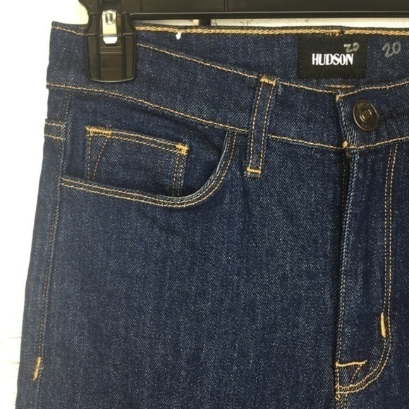 Hudson Zoeey High Rise Cuff Straight Crop … - Picture 4 of 8